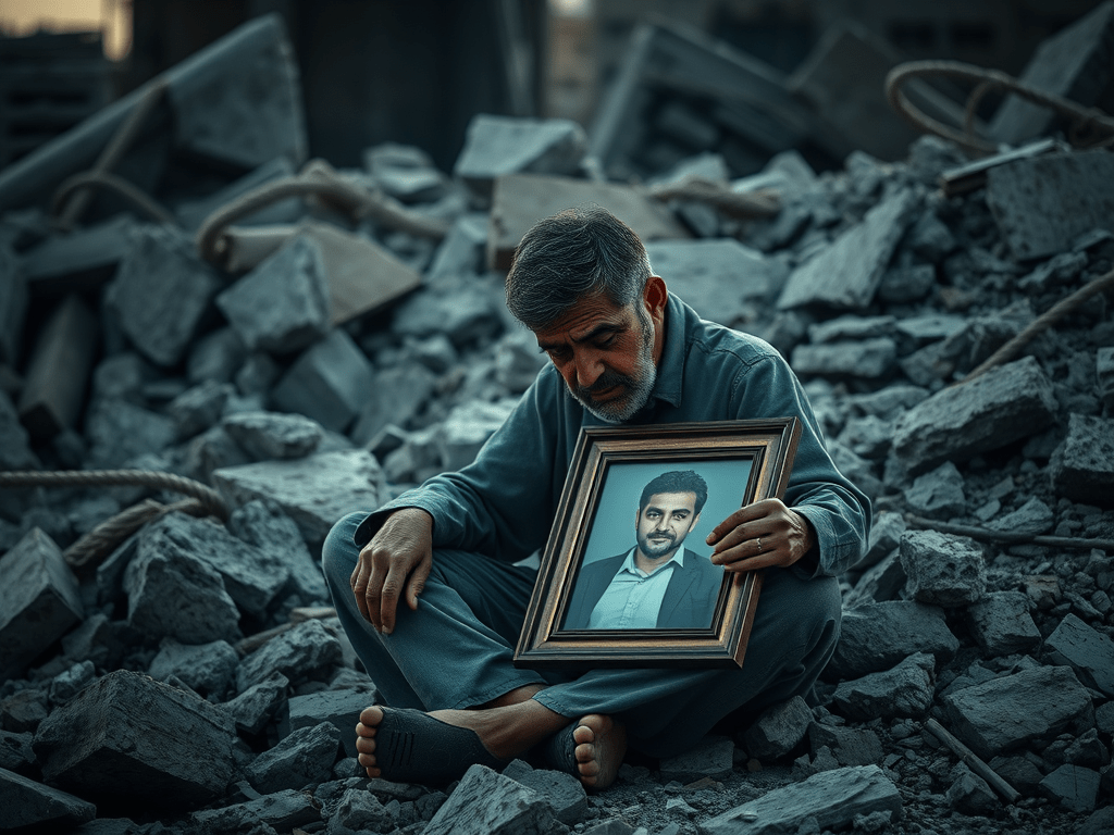 Genocídio em Gaza: palestino que perdeu ao menos 56 familiares parou de contar os&nbsp;mortos