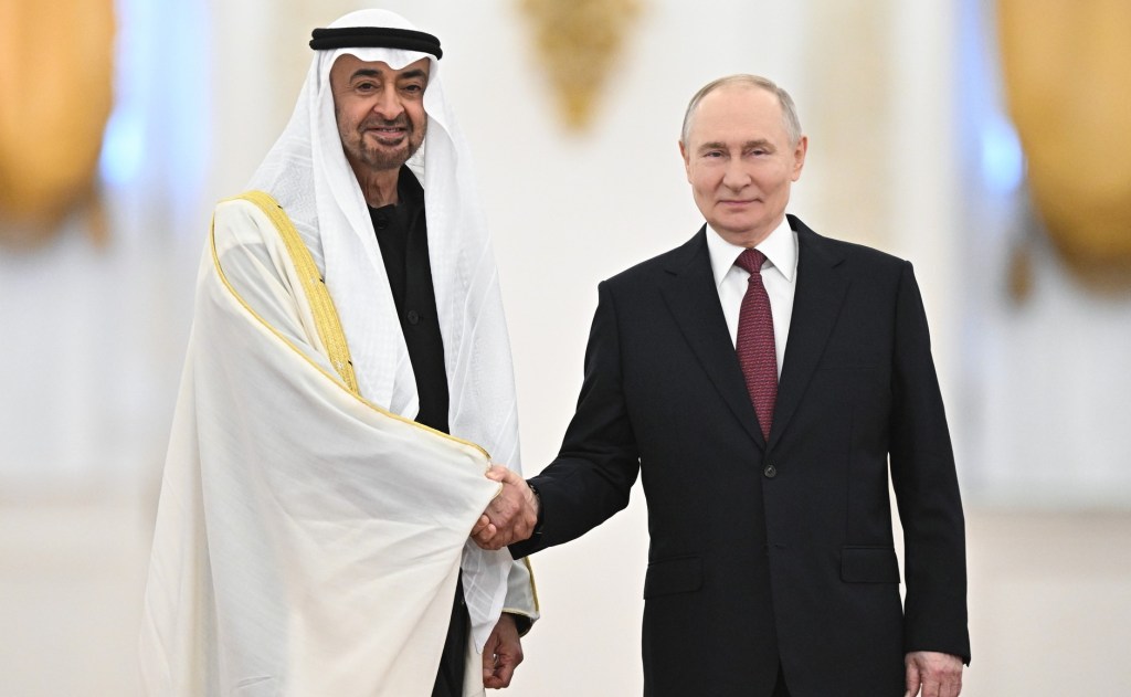 Rússia e Emirados Árabes reforçam parceria&nbsp;estratégica